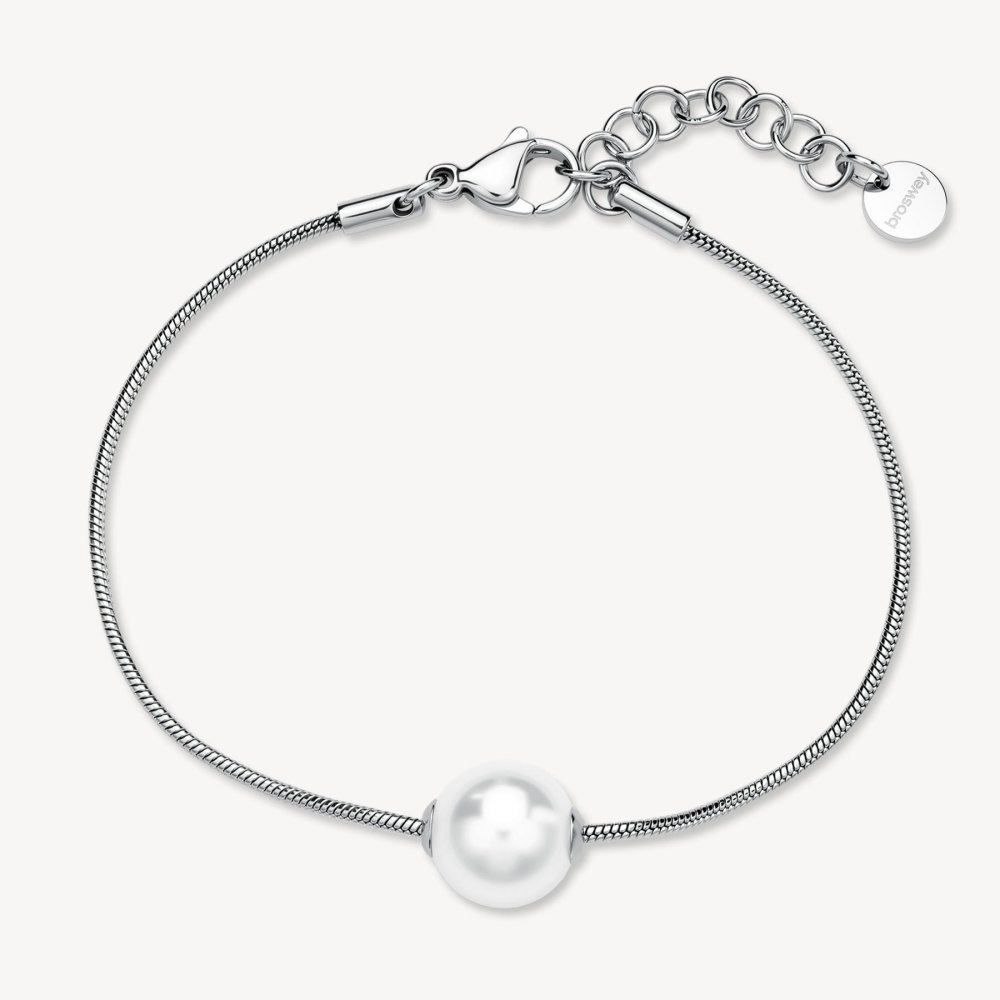 Brosway - Bracciale Perfect - Acciaio - Perla Brosway - Bracciale Perfect - Acciaio - Perla