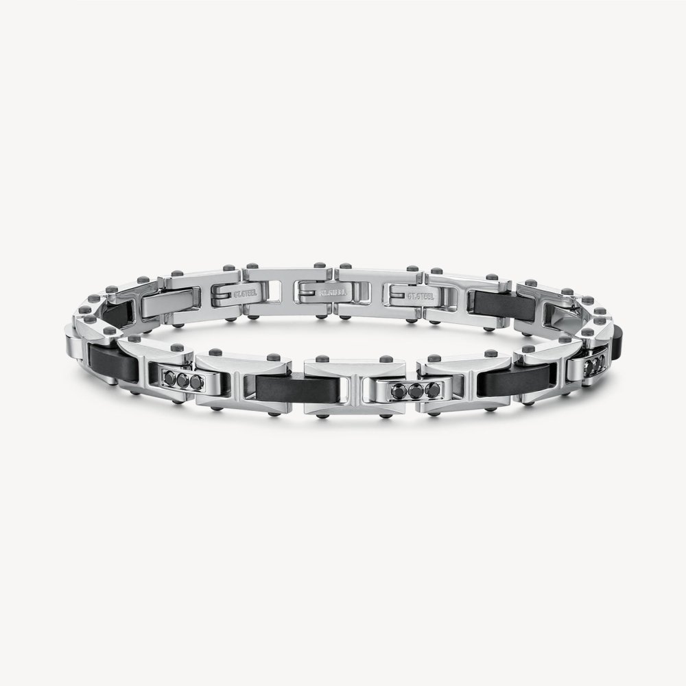 Brosway - Bracciale Backliner - Acciaio - Rutenio