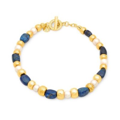 Giovanni Raspini - Collana Blu Nomad - Perle - Lapislazzuli