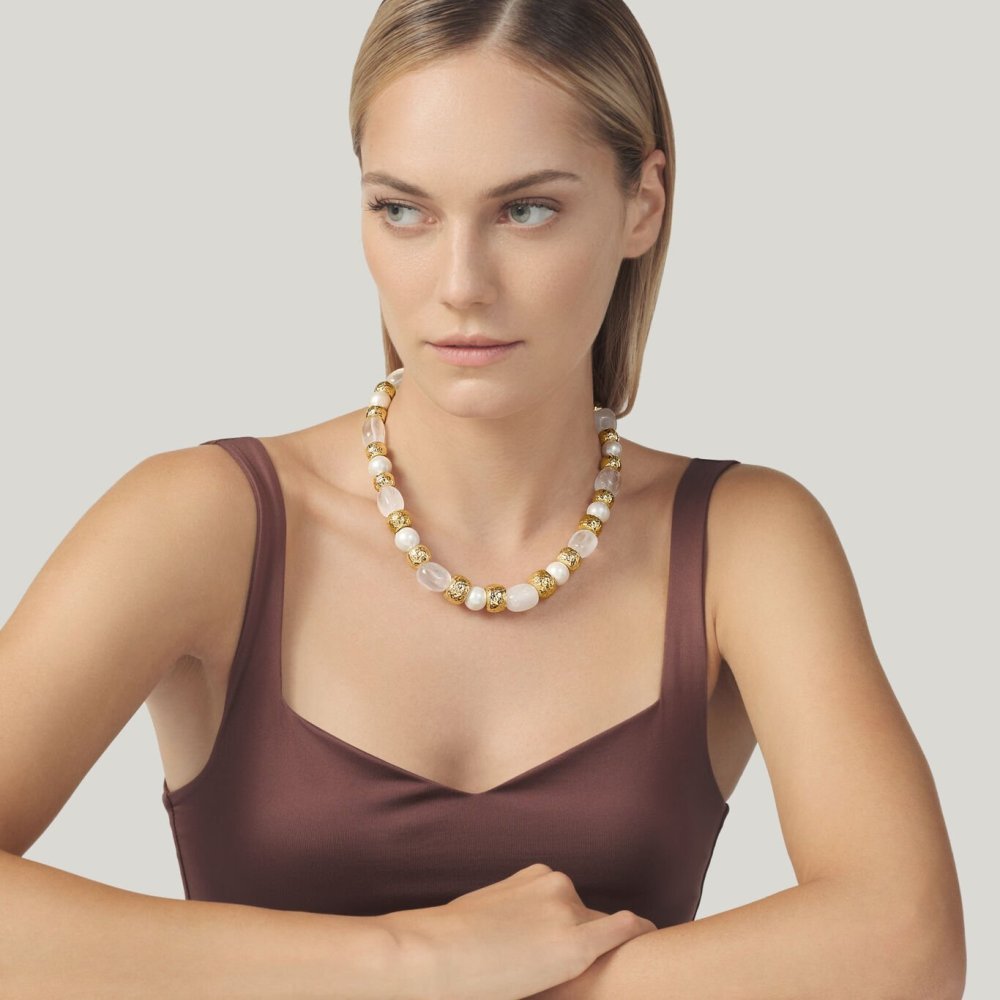Giovanni Raspini - Collana Crystal - Bronzo - Perle Giovanni Raspini - Collana Crystal - Bronzo - Perle
