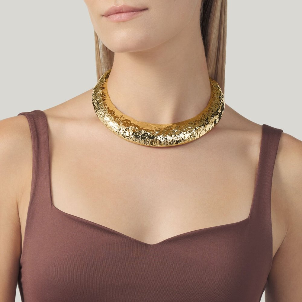 Giovanni Raspini - Collana Sand - Bronzo - Oro 18 Kt