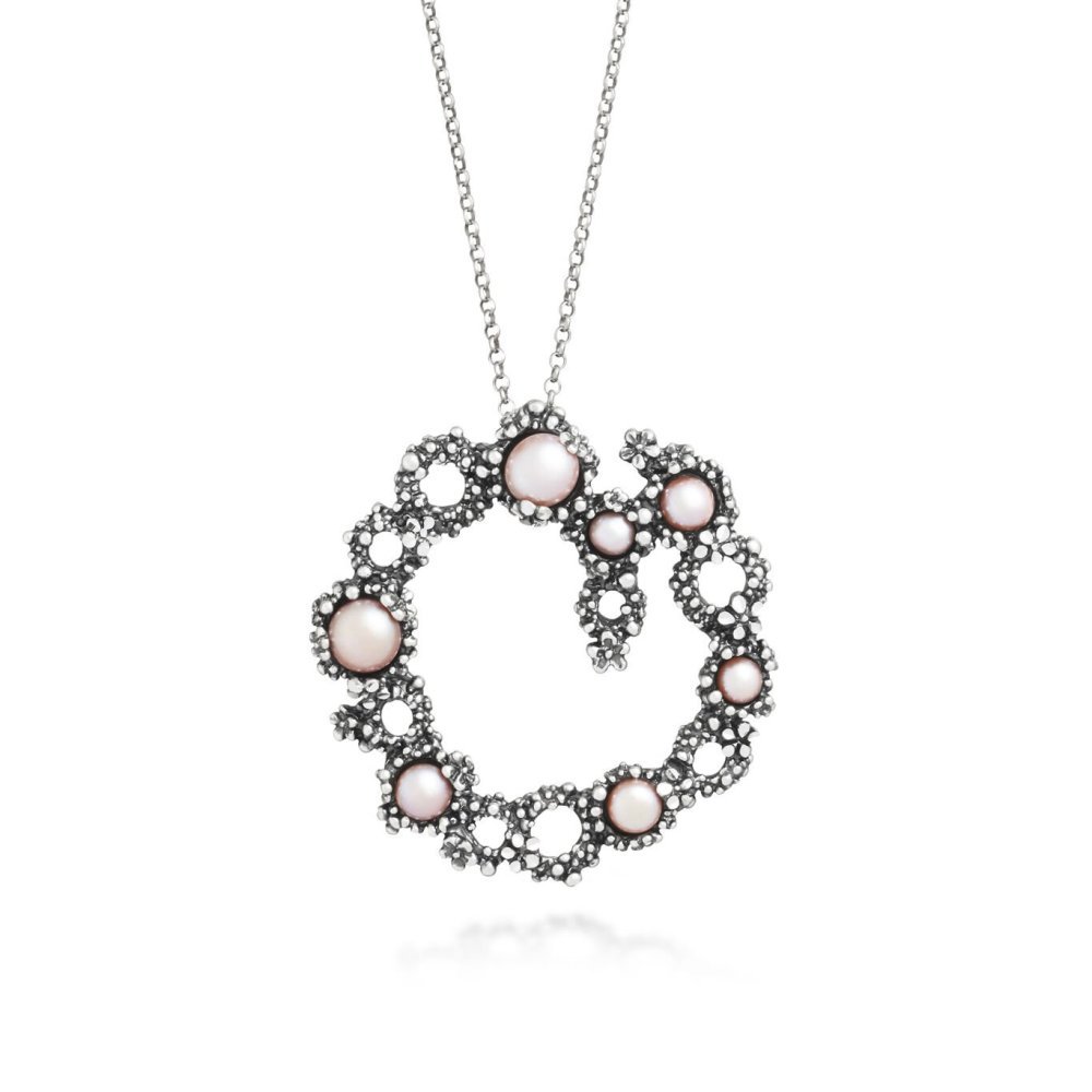 Giovanni Raspini - Pendente Blossom - Argento - Perle Giovanni Raspini - Pendente Blossom - Argento - Perle