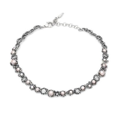 Giovanni Raspini - Collana Blossom - Argento - Perle