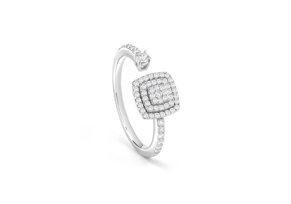 Salvini - Anello Bagliori - Oro Bianco - Diamante