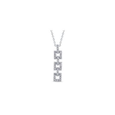 Salvini - Collana Geometrica - Oro Bianco - Diamante