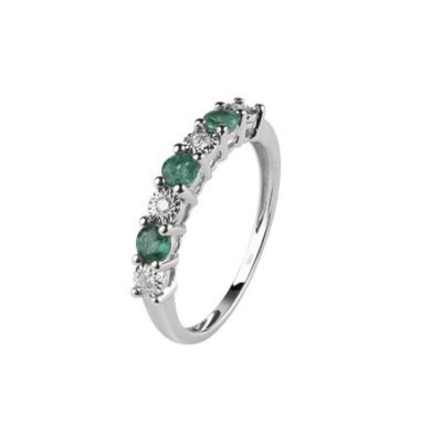 Bliss - Anello Jasmine - Oro Bianco - Diamante