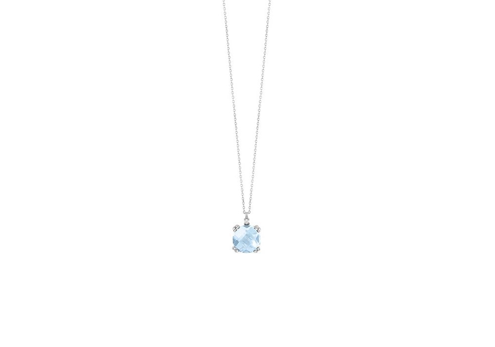 Bliss - Collierino In Oro Bianco - Diamante