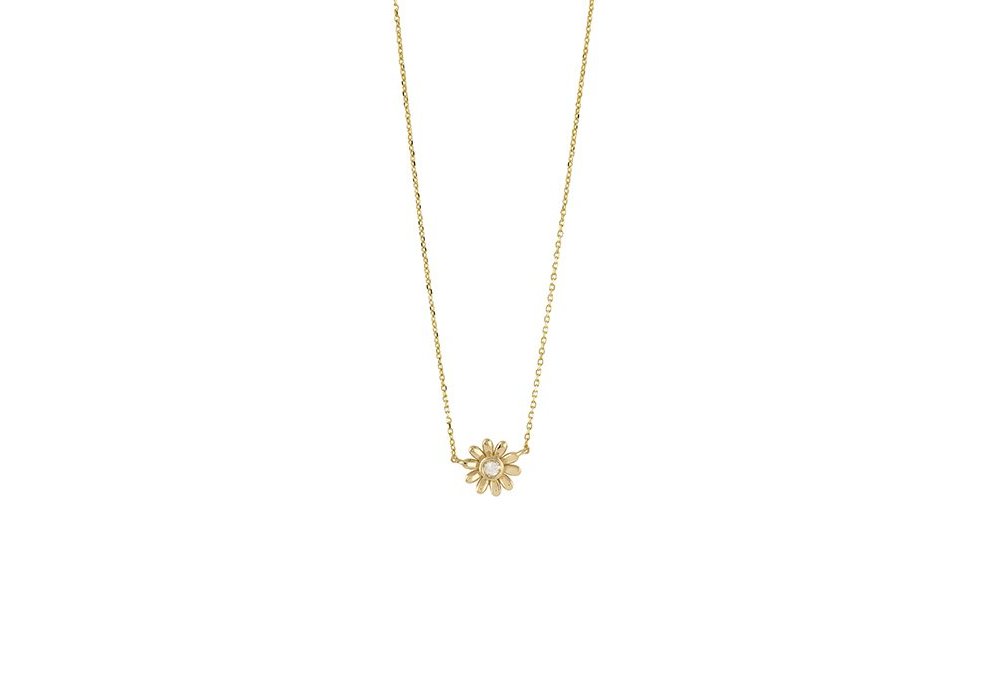 Bliss - Collierino In Oro Giallo - Diamante