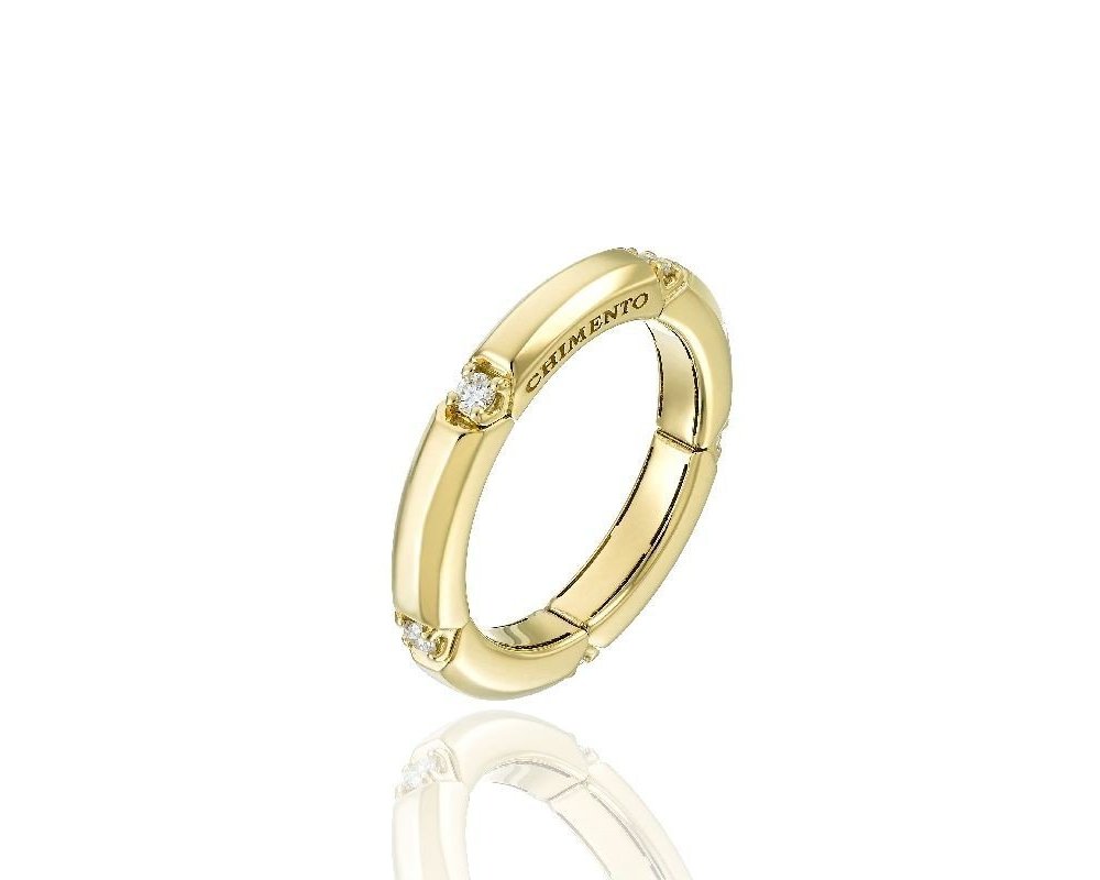 Chimento - Anello Chocolat - Oro Giallo - Diamanti Chimento - Anello Chocolat - Oro Giallo - Diamanti