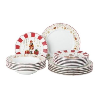 Hutschenreuther - Set 18 Pz - Christmas Love - Porcellana