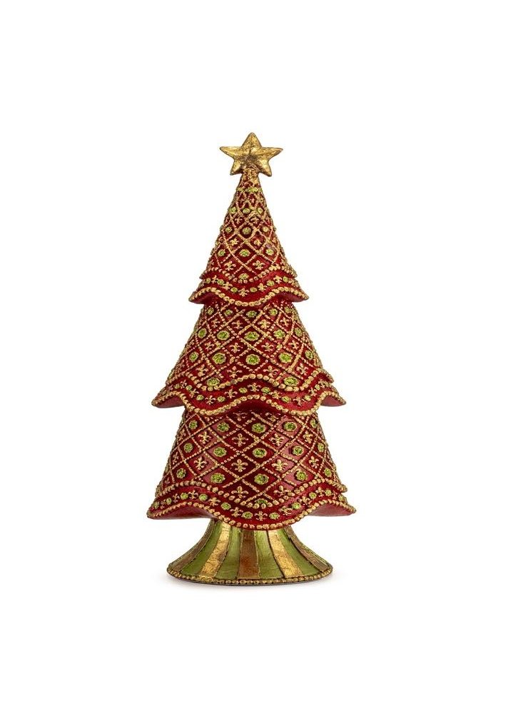 TREE ORN.DIAMOND RED CIT