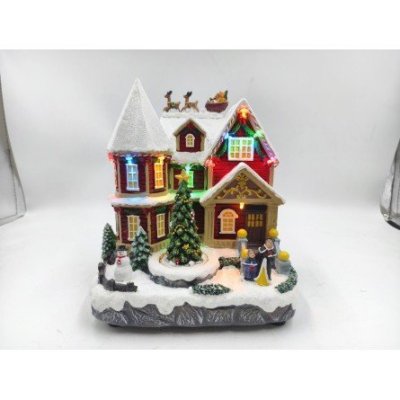 Il Mondo Dei Carillon - Casa Di Natale - Modello Festivo
