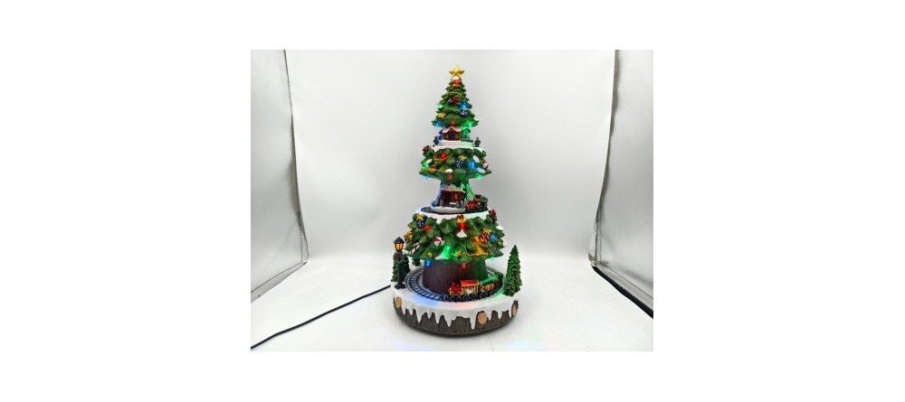 Il Mondo Dei Carillon - Albero Di Natale - 3 Livelli - Movimento Il Mondo Dei Carillon - Albero Di Natale - 3 Livelli - Movimento