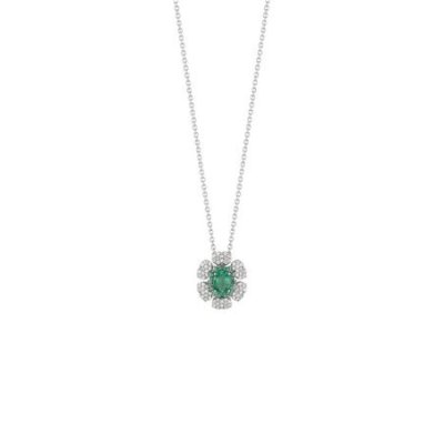 Salvini - Collierino Incantesimo - Oro Bianco - Diamante