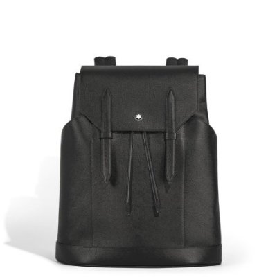 Montblanc - Zaino Modello Medio - Pelle - Nero