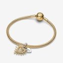 Charm pendente Cuore Luminoso doppio Charm pendente Cuore Luminoso doppio
