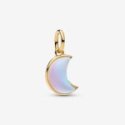 Charm Pendente Luna Crescente Luminosa Charm Pendente Luna Crescente Luminosa