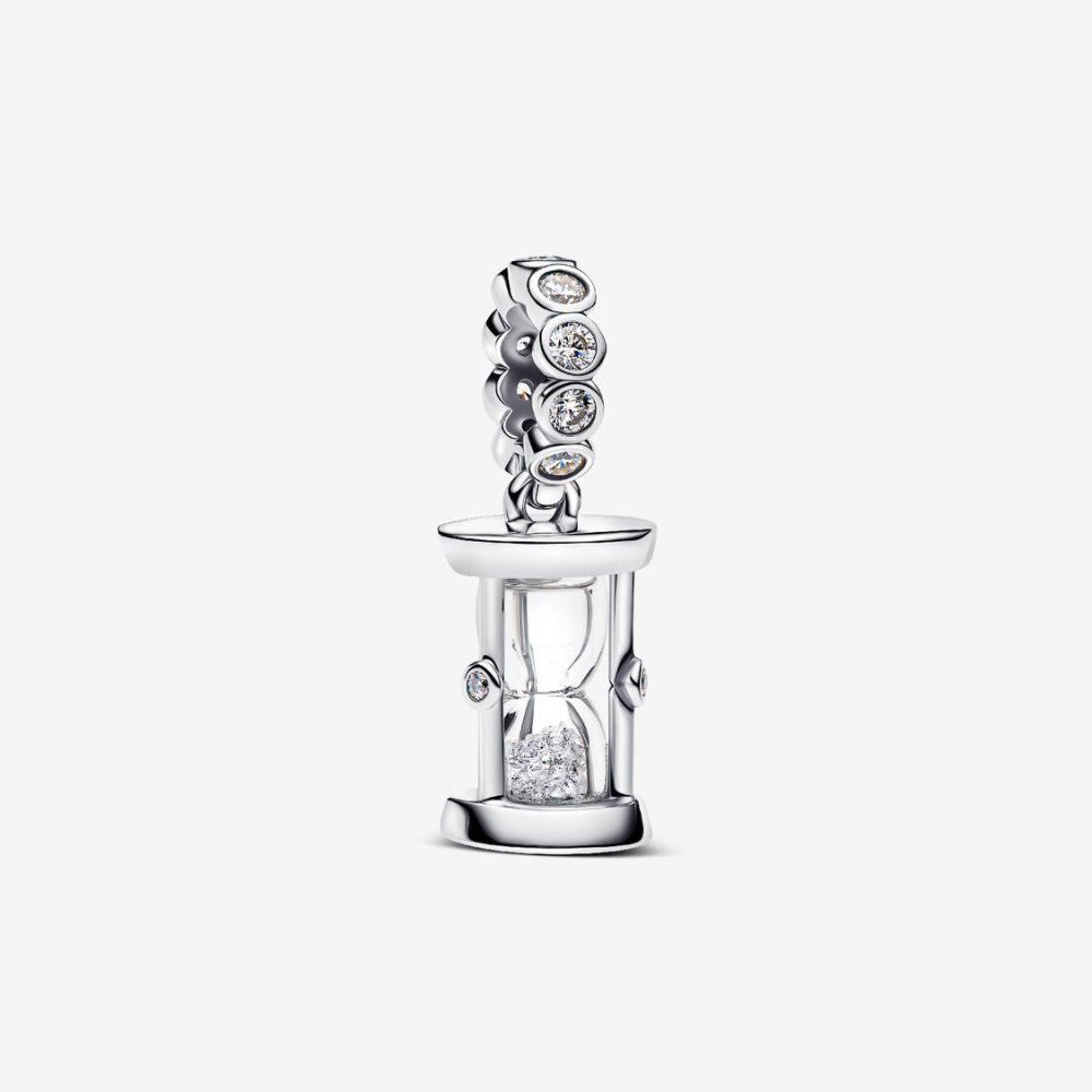 Charm Pendente Clessidra "Time is Precious" Charm Pendente Clessidra "Time is Precious"