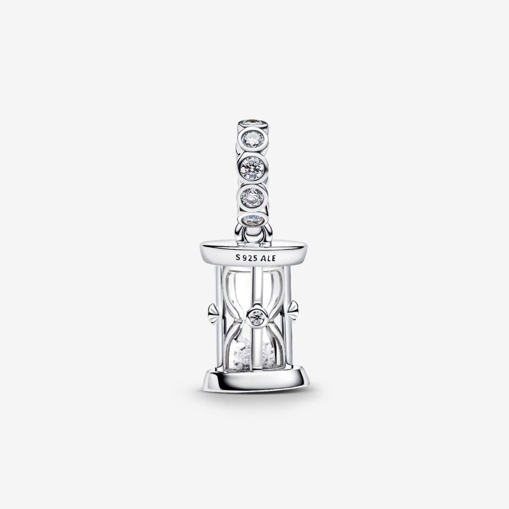 Charm Pendente Clessidra "Time is Precious" Charm Pendente Clessidra "Time is Precious"