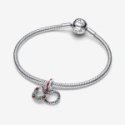 Charm Pendente Doppio Ghirlanda di Natale Charm Pendente Doppio Ghirlanda di Natale