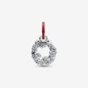Charm Pendente Doppio Ghirlanda di Natale Charm Pendente Doppio Ghirlanda di Natale