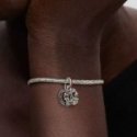 Charm Pendente Doppio Ghirlanda di Natale Charm Pendente Doppio Ghirlanda di Natale
