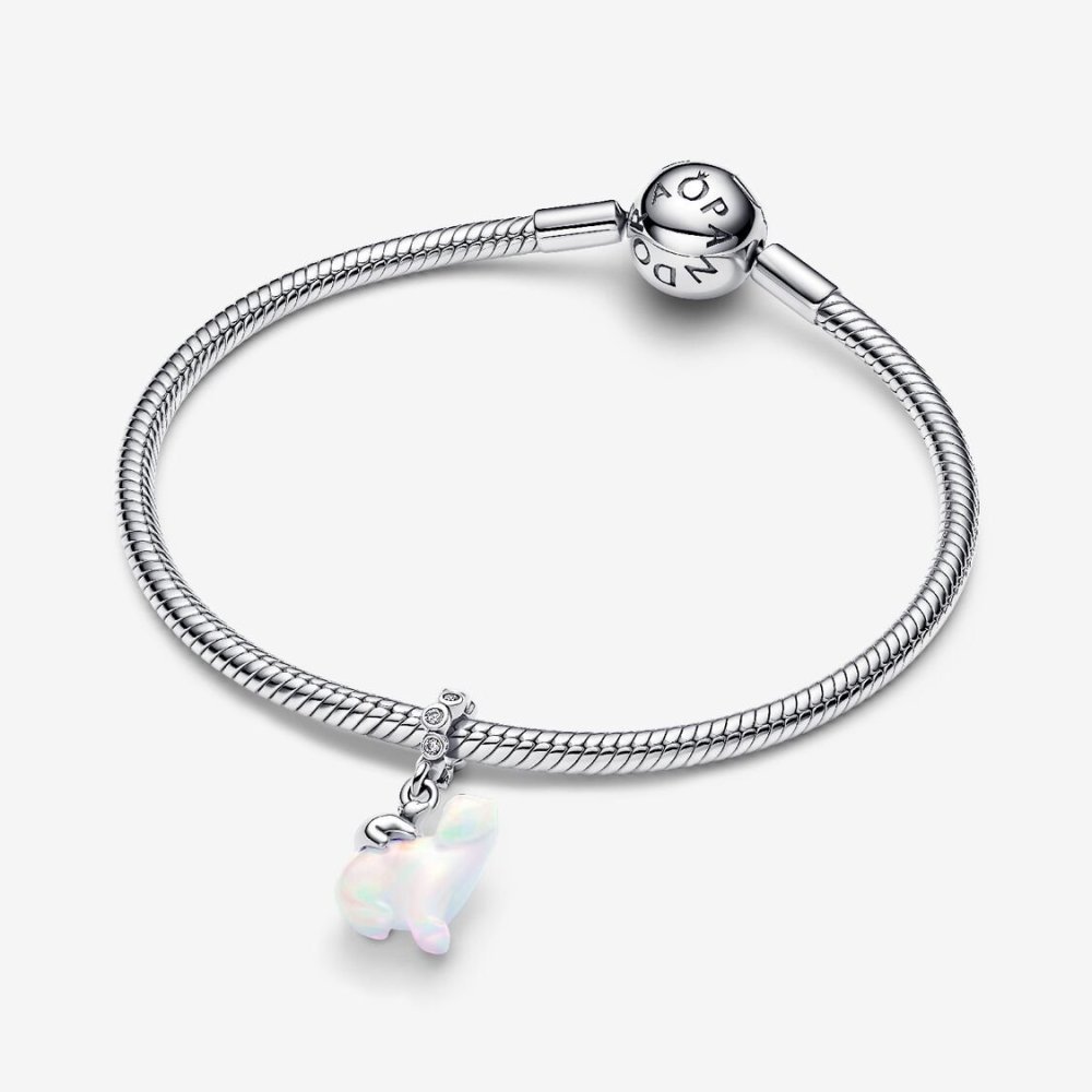 Charm Pendente Orso Polare Mamma e Cucciolo Charm Pendente Orso Polare Mamma e Cucciolo