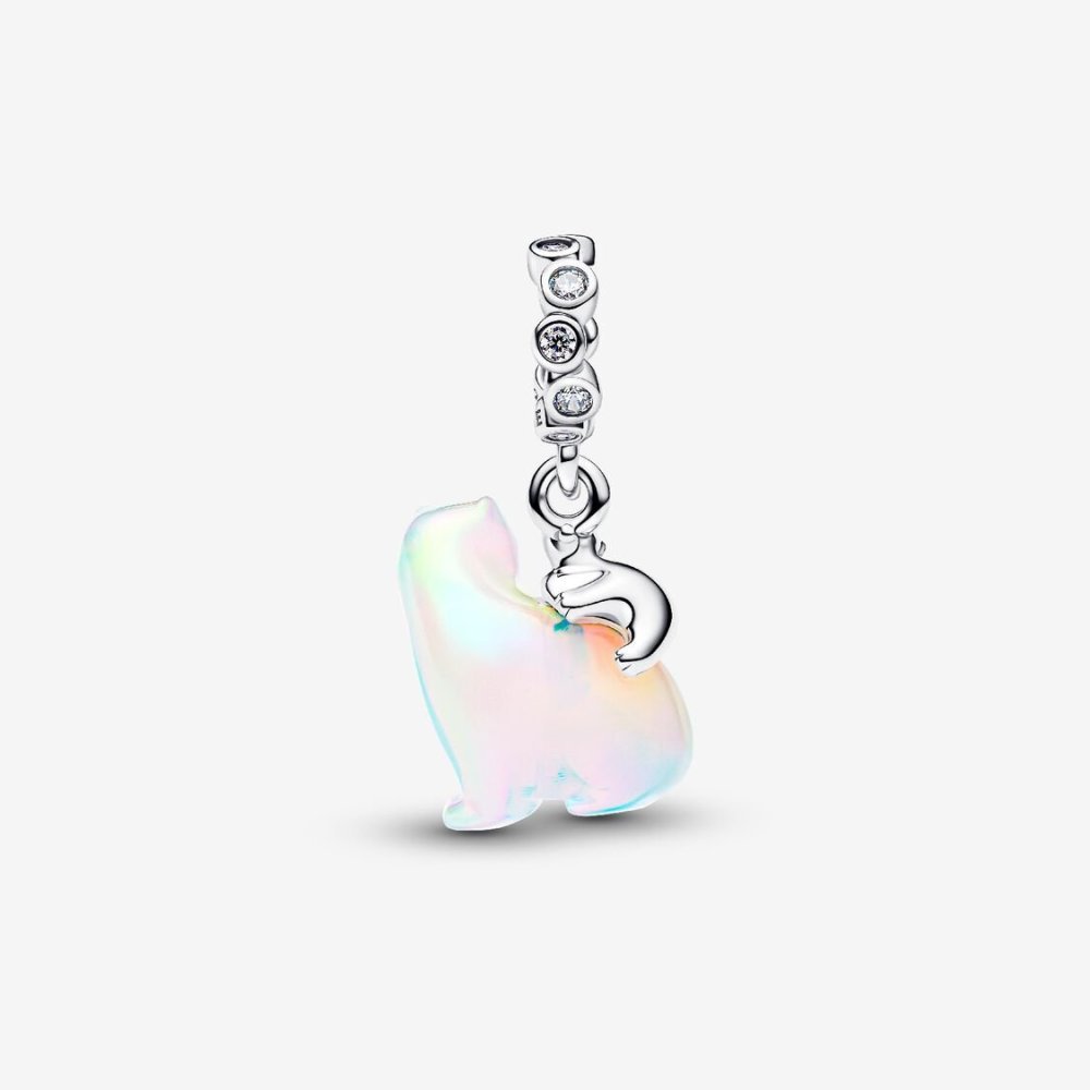 Charm Pendente Orso Polare Mamma e Cucciolo Charm Pendente Orso Polare Mamma e Cucciolo