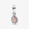 Charm Pendente Doppio Infinito Opalescente Charm Pendente Doppio Infinito Opalescente