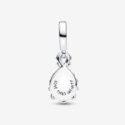Charm Pendente Doppio Infinito Opalescente Charm Pendente Doppio Infinito Opalescente