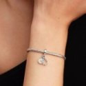 Charm Pendente Doppio Infinito Opalescente Charm Pendente Doppio Infinito Opalescente