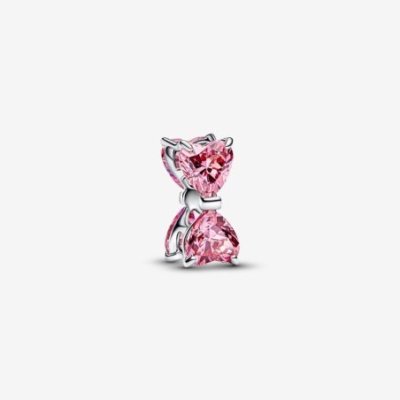 Charm Fiocco Luminoso Rosa