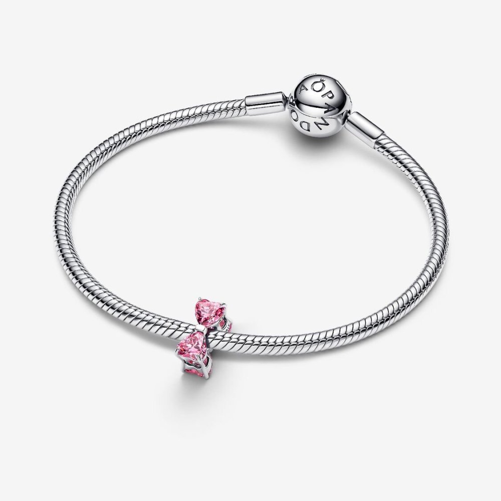 Charm Fiocco Luminoso Rosa Charm Fiocco Luminoso Rosa