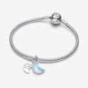 Charm Pendente Doppio Luna Crescente "I Would Give you the Moon" Charm Pendente Doppio Luna Crescente "I Would Give you the Moon"