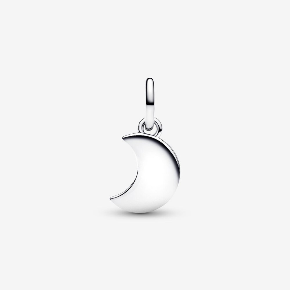 Charm Pendente Doppio Luna Crescente "I Would Give you the Moon" Charm Pendente Doppio Luna Crescente "I Would Give you the Moon"