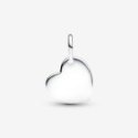 Charm Pendente Cuore con Pietra Viola Febbraio Charm Pendente Cuore con Pietra Viola Febbraio