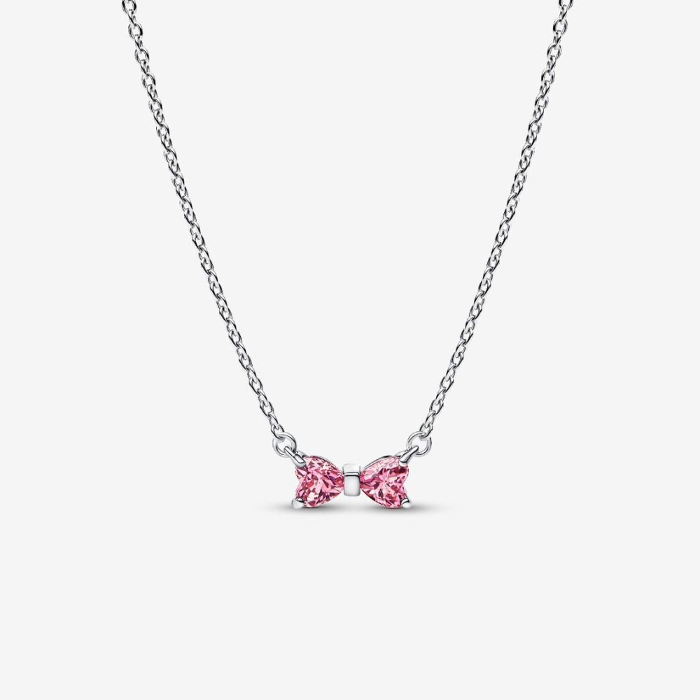 Collana Fiocco Luminoso Rosa Collana Fiocco Luminoso Rosa