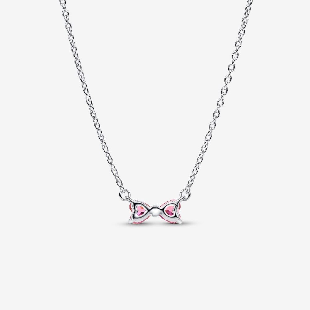 Collana Fiocco Luminoso Rosa Collana Fiocco Luminoso Rosa