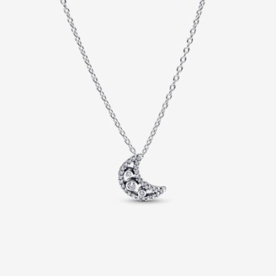 Collana con pendente Falce di luna