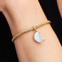 Bracciale Maglia Snake Sfaccettata con Chiusura a Cuore Bracciale Maglia Snake Sfaccettata con Chiusura a Cuore