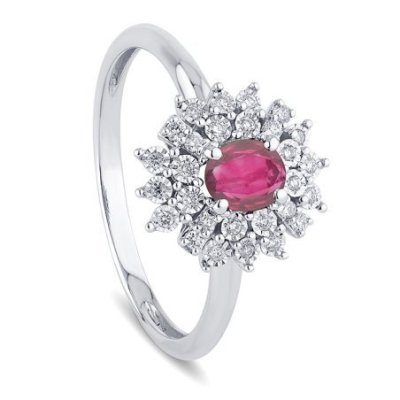 Bliss - Anello Incanto - Oro Bianco - Diamante