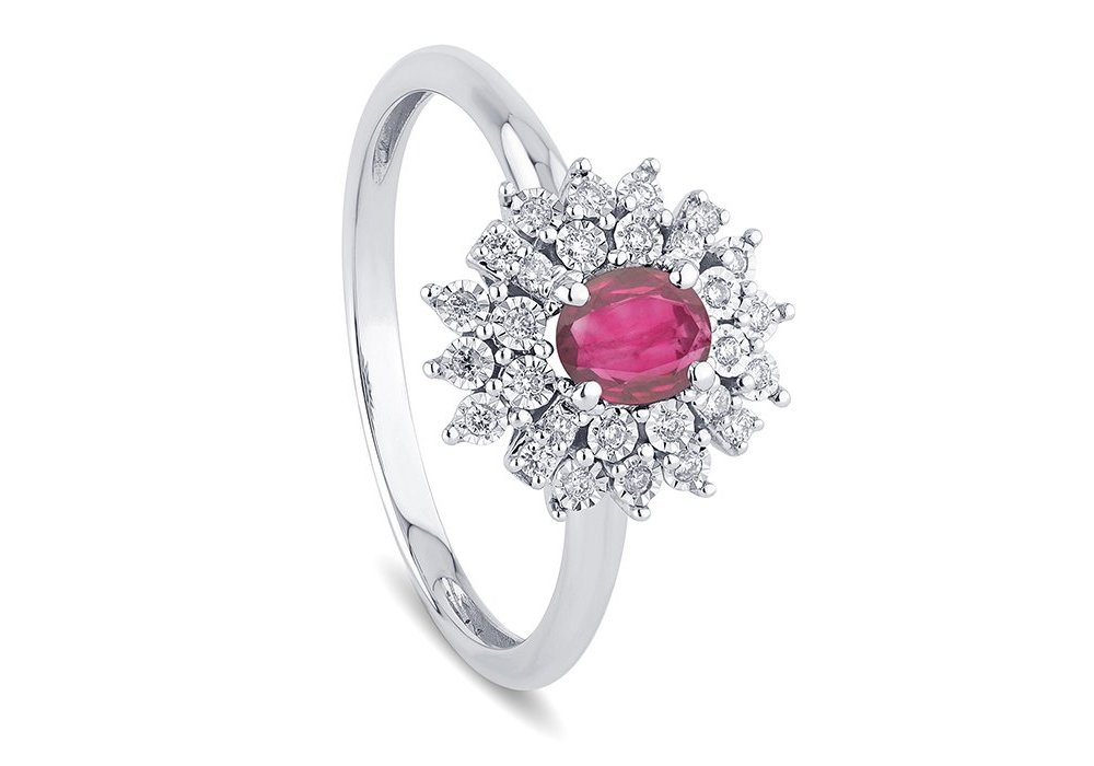 Bliss - Anello Incanto - Oro Bianco - Diamante Bliss - Anello Incanto - Oro Bianco - Diamante