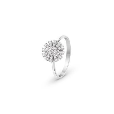 Bliss - Anello In Oro Bianco - Diamante Rotondo