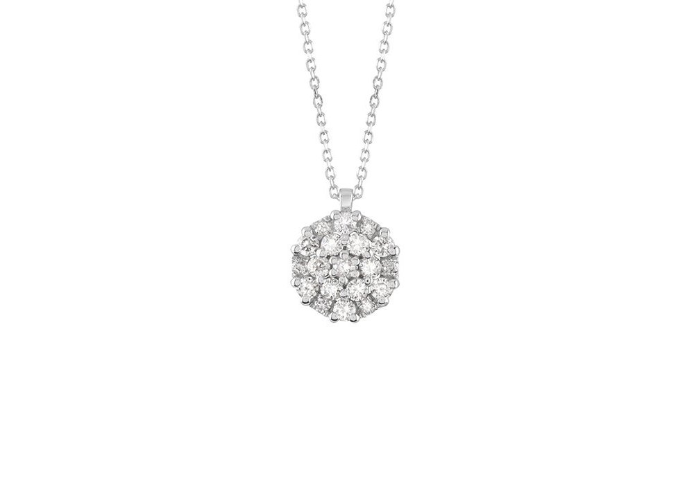 Bliss - Collana Bl Cheri - Oro Bianco - Diamante Bliss - Collana Bl Cheri - Oro Bianco - Diamante