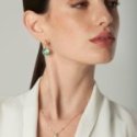 Pasquale Bruni - Orecchini Petit Joli Lunaire - 18K Rose Gold - Green Agate