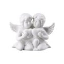 Rosenthal - Coppia Angeli Con Cuore - Weiss Matt - Porcellana