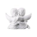 Rosenthal - Coppia Angeli Con Cuore - Weiss Matt - Porcellana