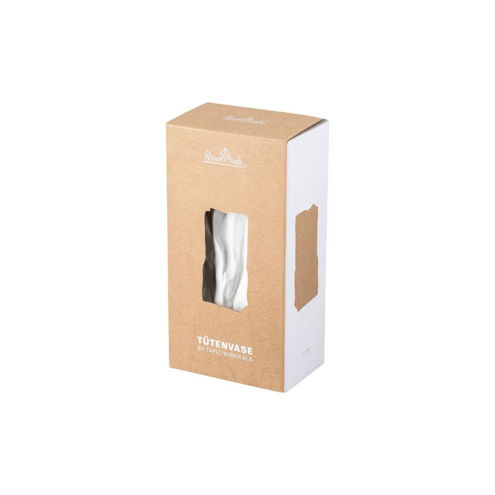 Rosenthal - Vaso Sacchetto - Porcellana - Weiss Matt