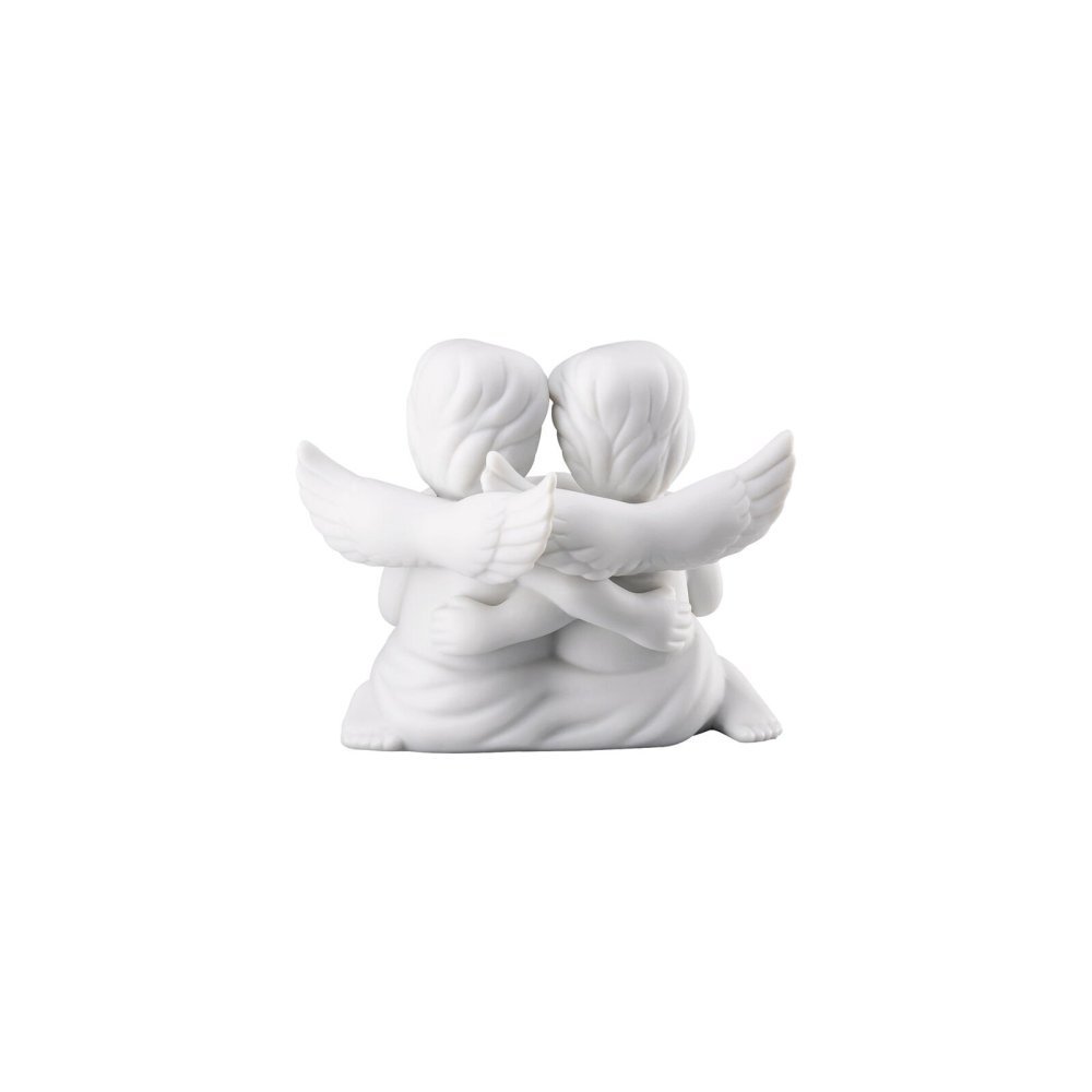 Rosenthal - Coppia Angeli Con Cuore - Weiss Matt