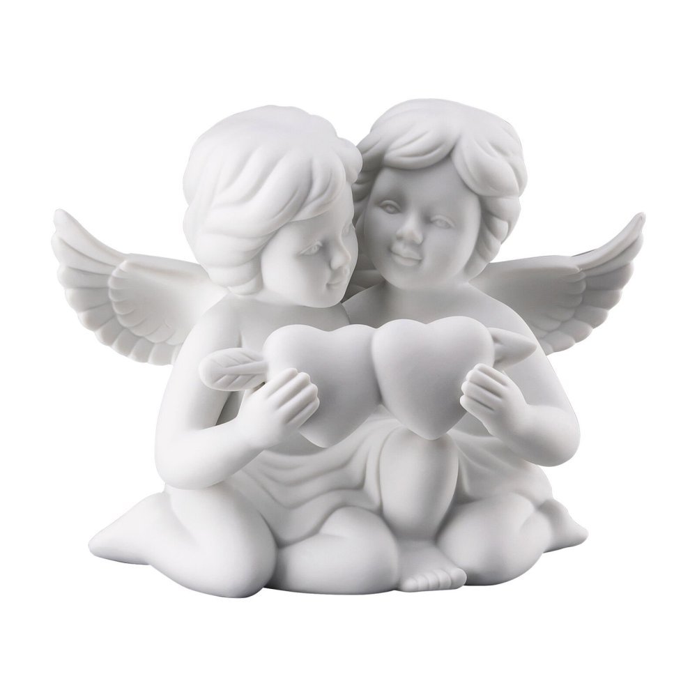 Rosenthal - Coppia Angeli Con Cuore - Weiss Matt Rosenthal - Coppia Angeli Con Cuore - Weiss Matt